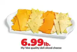 Hy-Vee Hy-Vee quality deli sliced cheese offer