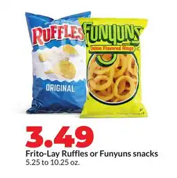 Hy-Vee Frito-Lay Ruffles or Funyuns snacks offer