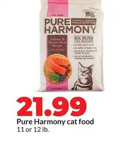 Hy-Vee Pure Harmony cat food offer