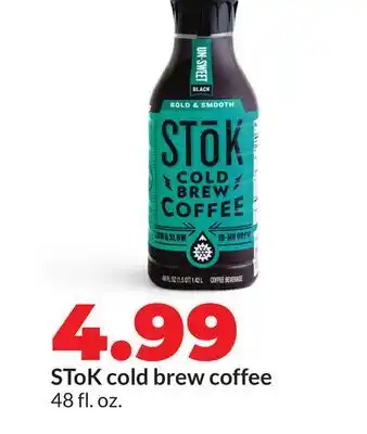 Hy-Vee SToK cold brew coffee offer