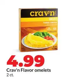 Hy-Vee Crav'n Flavor omelets offer