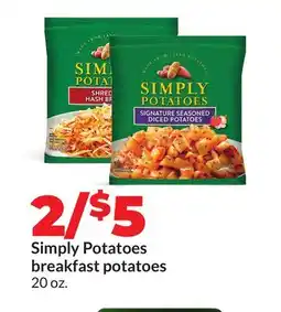 Hy-Vee Simply Potatoes breakfast potatoes offer