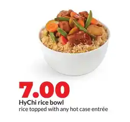 Hy-Vee HyChi rice bowl offer