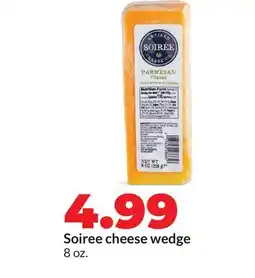 Hy-Vee Soiree cheese wedge offer