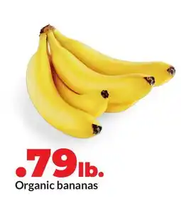 Hy-Vee Organic bananas offer