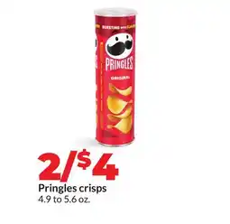 Hy-Vee Pringles crisps offer