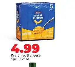 Hy-Vee Kraft mac & cheese offer