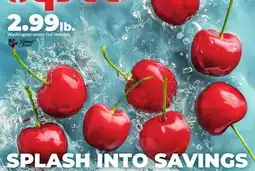 Hy-Vee Sweet red cherries offer