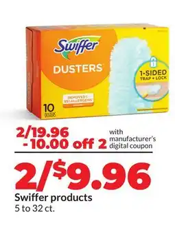 Hy-Vee Swiffer products offer