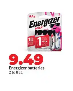 Hy-Vee Energizer batteries offer