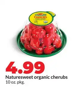 Hy-Vee Naturesweet organic cherubs offer
