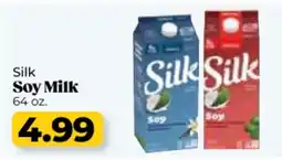 Roche Bros Silk soy milk offer