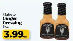 Roche Bros Makoto ginger dressing offer