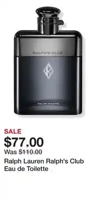Ulta Beauty Ralph Lauren Ralph's Club Eau de Toilette offer