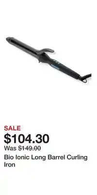 Ulta Beauty Bio Ionic Long Barrel Curling Iron offer