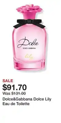 Ulta Beauty Dolce&Gabbana Dolce Lily Eau de Toilette offer
