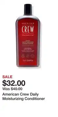Ulta Beauty American Crew Daily Moisturizing Conditioner offer