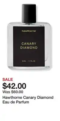Ulta Beauty Hawthorne Canary Diamond Eau de Parfum offer