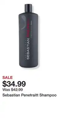 Ulta Beauty Sebastian Penetraitt Shampoo offer