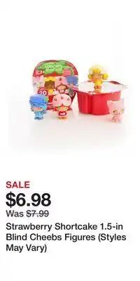 Game Stop Strawberry Shortcake 1.5-in Blind Cheebs Figures (Styles May Vary) offer
