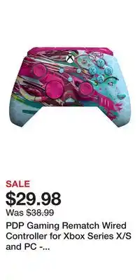 Game Stop PDP Gaming Rematch Wired Controller for Xbox Series X/S and PC - Android Dreams offer