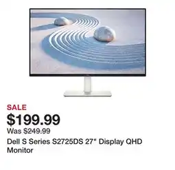 Office Depot Dell S Series S2725DS 27 Display QHD Monitor offer