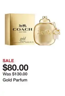 Belk Gold Parfum offer