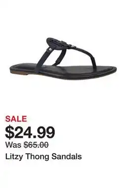 Belk Litzy Thong Sandals offer