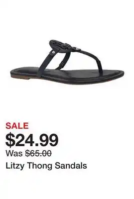 Belk Litzy Thong Sandals offer