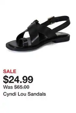 Belk Cyndi Lou Sandals offer