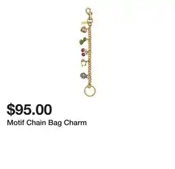 Belk Motif Chain Bag Charm offer