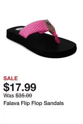 Belk Falava Flip Flop Sandals offer