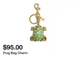 Belk Frog Bag Charm offer