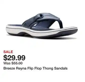 Belk Breeze Reyna Flip Flop Thong Sandals offer