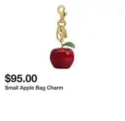 Belk Small Apple Bag Charm offer