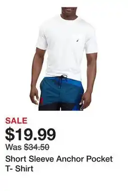 Belk Short Sleeve Anchor Pocket T- Shirt offer