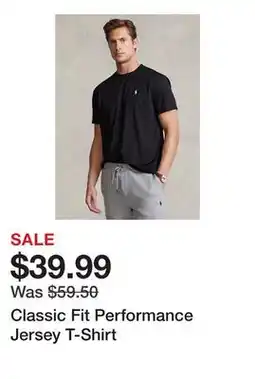 Belk Classic Fit Performance Jersey T-Shirt offer