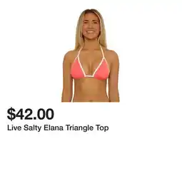 Belk Live Salty Elana Triangle Top offer