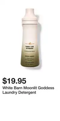 Bath & Body Works White Barn Moonlit Goddess Laundry Detergent offer