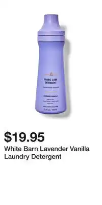 Bath & Body Works White Barn Lavender Vanilla Laundry Detergent offer