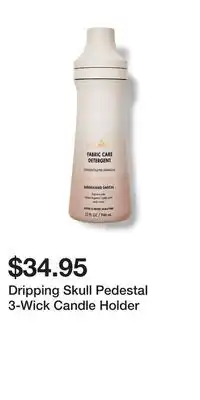 Bath & Body Works Dripping Skull Pedestal 3-Wick Candle Holder offer