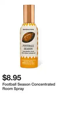 Bath & Body Works Football Season Concentrated Room Spray offer
