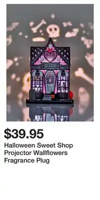 Bath & Body Works Halloween Sweet Shop Projector Wallflowers Fragrance Plug offer