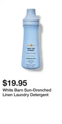Bath & Body Works White Barn Sun-Drenched Linen Laundry Detergent offer