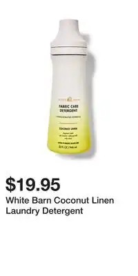 Bath & Body Works White Barn Coconut Linen Laundry Detergent offer