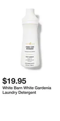 Bath & Body Works White Barn White Gardenia Laundry Detergent offer