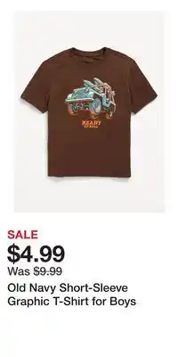 Old Navy Old Navy Short-Sleeve Graphic T-Shirt for Boys offer