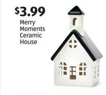 Aldi Merry Moments Ceramic House offer
