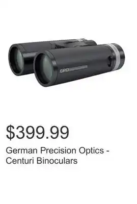 Costco German Precision Optics - Centuri Binoculars offer