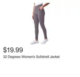 Costco 32 Degrees Women's Softshell Jacket offer